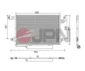 JPN Kondenz�tor klimatizace JPN 60C9105-JPN, 60C9105-JPN