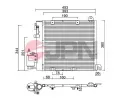 Kondenz�tor klimatizace&nbsp;JPN&nbsp;&dash;&nbsp;JPN 60C9112-JPN