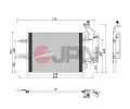 Kondenz�tor klimatizace&nbsp;JPN&nbsp;&dash;&nbsp;JPN 60C9121-JPN