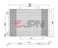 JPN Kondenz�tor klimatizace JPN 60C9124-JPN, 60C9124-JPN