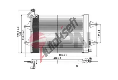 JPN Kondenzátor klimatizace JPN 60C9131-JPN, 60C9131-JPN JPN Kondenzátor klimatizace JPN 60C9131-JPN, 60C9131-JPN