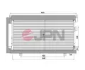 Kondenz�tor klimatizace&nbsp;JPN&nbsp;&dash;&nbsp;JPN 60C9132-JPN