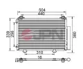 JPN Kondenz�tor klimatizace&nbsp;&dash;&nbsp;JPN 60C9135-JPN