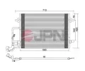 Kondenz�tor klimatizace&nbsp;JPN&nbsp;&dash;&nbsp;JPN 60C9137-JPN