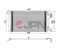 JPN Kondenz�tor klimatizace JPN 60C9143-JPN, 60C9143-JPN