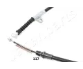 JAPANPARTS Tan lanko parkovac brzdy JPP BC-117, BC-117