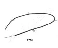 JAPANPARTS Tan lanko parkovac brzdy JPP BC-170L, BC-170L
