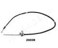 JAPANPARTS Tažné lanko parkovací brzdy JPP BC-2005R, BC-2005R