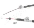 JAPANPARTS Tan lanko parkovac brzdy JPP BC-222, BC-222
