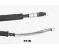 JAPANPARTS Ta�n� lanko parkovac� brzdy JPP BC-531R, BC-531R