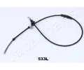 JAPANPARTS Tan lanko parkovac brzdy JPP BC-533L, BC-533L