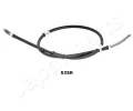 JAPANPARTS Tažné lanko parkovací brzdy JPP BC-535R, BC-535R