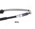 JAPANPARTS Tažné lanko parkovací brzdy JPP BC-551L, BC-551L