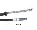 JAPANPARTS Ta�n� lanko parkovac� brzdy JPP BC-551R, BC-551R