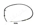 JAPANPARTS Tan lanko parkovac brzdy JPP BC-569L, BC-569L