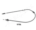 JAPANPARTS Tažné lanko parkovací brzdy JPP BC-572L, BC-572L