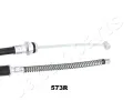 JAPANPARTS Tažné lanko parkovací brzdy JPP BC-573R, BC-573R