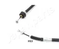 JAPANPARTS Tan lanko parkovac brzdy JPP BC-H13, BC-H13