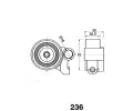 JAPANPARTS Napna ozubenho emenu JPP BE-236, BE-236