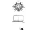JAPANPARTS Napna ozubenho emenu JPP BE-415, BE-415