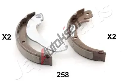 JAPANPARTS Sada brzdovch elist parkovac brzdy JPP GF-258AF, GF-258AF