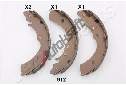 JAPANPARTS Sada brzdovch elist JPP GF-912AF, GF-912AF