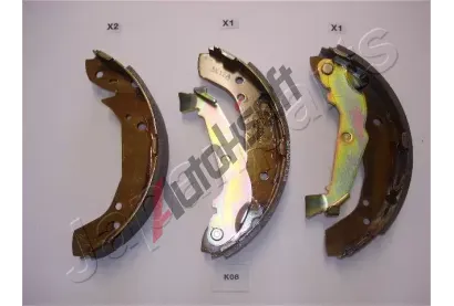 JAPANPARTS Sada brzdovch elist JPP GF-K08AF, GF-K08AF