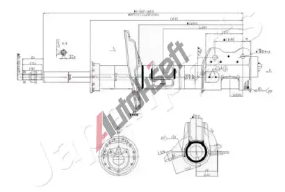 JAPANPARTS Tlumi provn JPP MM-00159, MM-00159