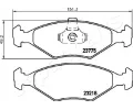 JAPANPARTS Sada brzdových destiček JPP PA-0223AF, PA-0223AF