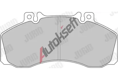 JURID Sada brzdovch destiek PREMIER JRD 2983509560, 2983509560