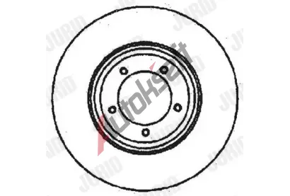 JURID Brzdov kotou - 298 mm JRD 561352JC, 561352JC