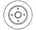 JURID Brzdov kotou - 260 mm JRD 561678JC, 561678JC