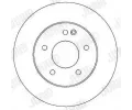 JURID Brzdov kotou NONOX - 284 mm JRD 561696JC, 561696J