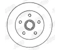 JURID Brzdov kotou NONOX - 245 mm JRD 561982JC, 561982J