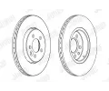 JURID Brzdov kotou - 284 mm JRD 562165JC, 562165JC
