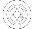 JURID Brzdov kotou - 259 mm JRD 562194JC, 562194JC