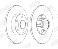 JURID Brzdov kotou - 280 mm JRD 562211JC-1, 562211JC-1