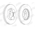 JURID Brzdov kotou - 308 mm JRD 562234JC-1, 562234JC-1