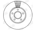 JURID Brzdov kotou - 278 mm JRD 562251JC, 562251JC