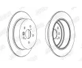 JURID Brzdov kotou - 302 mm JRD 562288JC, 562288JC