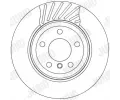 JURID Brzdov kotou - 320 mm JRD 562327JC, 562327JC