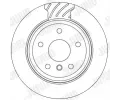 JURID Brzdov kotou - 294 mm JRD 562353J, 562353J