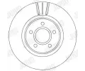 JURID Brzdov kotou NONOX - 300 mm JRD 562363JC, 562363J