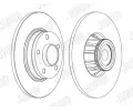JURID Brzdov kotou - 280 mm JRD 562365JC-1, 562365JC-1