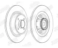 JURID Brzdov kotou - 275 mm JRD 562368JC-1, 562368JC-1