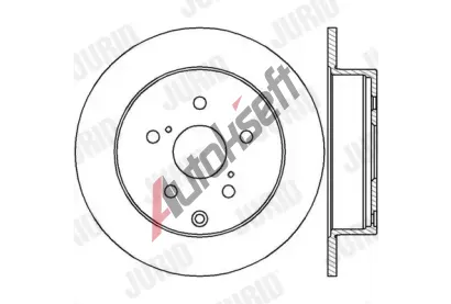 JURID Brzdov kotou - 290 mm JRD 562431JC, 562431JC