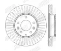 JURID Brzdov kotou NONOX - 283 mm JRD 562449JC, 562449J