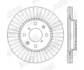 JURID Brzdov kotou - 252 mm JRD 562456JC, 562456JC
