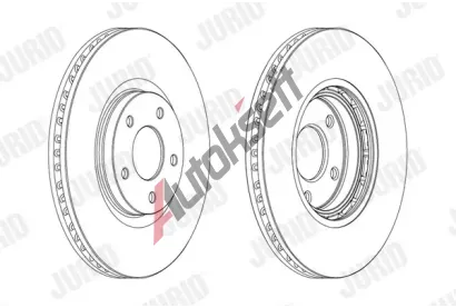 JURID Brzdov kotou - 320 mm JRD 562465JC, 562465JC
