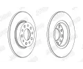 JURID Brzdov kotou - 278 mm JRD 562501JC, 562501JC